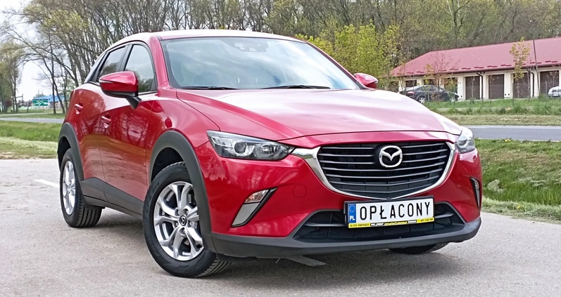 Mazda CX-3 cena 53900 przebieg: 200000, rok produkcji 2015 z Żuromin małe 466